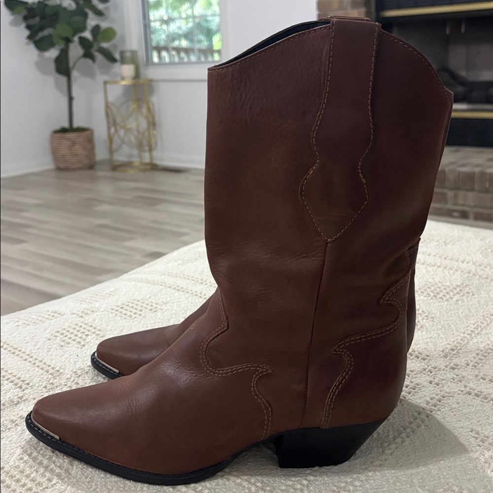 Code West‎ Brown Western Rodeo Women Boots Size 9